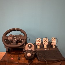 Logitech Racing Wheel, Pedals  Shifter Bundle