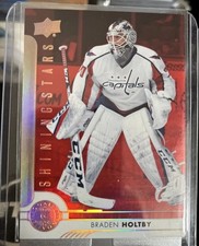 2017-18 Upper Deck - Shining Stars Goalies Braden Holtby #SSG-1 Red