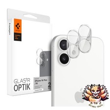 NEW Spigen iPhone 16/16 Plus Camera Protector 9H Hardness Tempered Glass Crystal