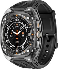 TPU Rugged Sport Case for Samsung Galaxy Watch 7 Ultra 47mm Clear Bumper Accesso