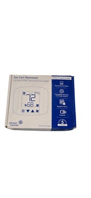 Johnson Controls FCP-PA-701-EC Fan Coil Thermostat 2/4 Pipe PTAC Programmable