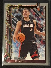 2025-26 Topps Holiday  Silver Glitter Nikola Jovic #H61