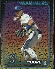 2024 Dylan Moore - #441 Holiday - Seattle Mariners a34