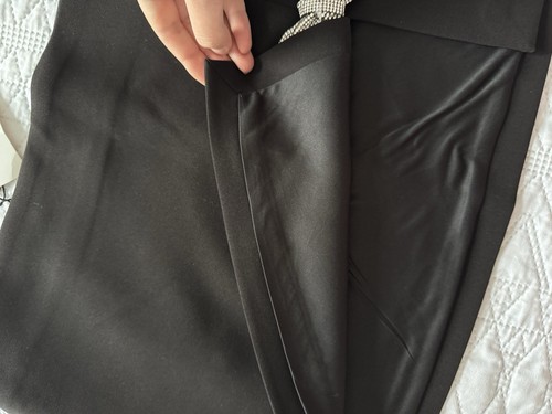 ZARA BLACK MINI SKIRT WITH BOW DETAIL SIZE M BNWT 8338/408 (60£RPR) BLOGGERS FAV - Picture 18 of 22