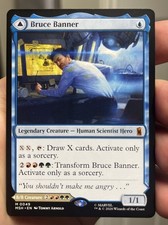 x1 Bruce Banner   The Incredible Hulk MSH Marvel Super Heroes MTG 49 M/NM 1x