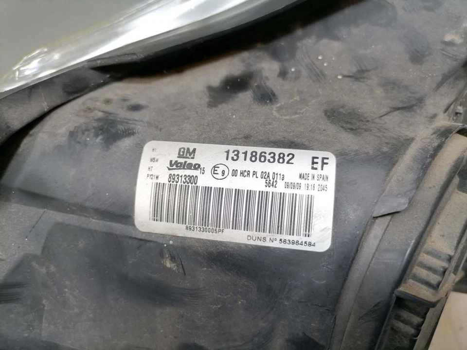 Opel Corsa D original Scheinwerfer rechts Halogen Vorfacelift BJ09 - Bild 2 von 4