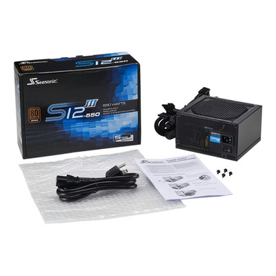 Seasonic S12III 550W 80 Plus Bronze Power Supply
