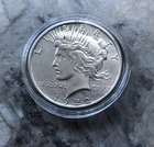 1922-D SILVER PEACE DOLLAR IN STUNNING BU CONDITION!!