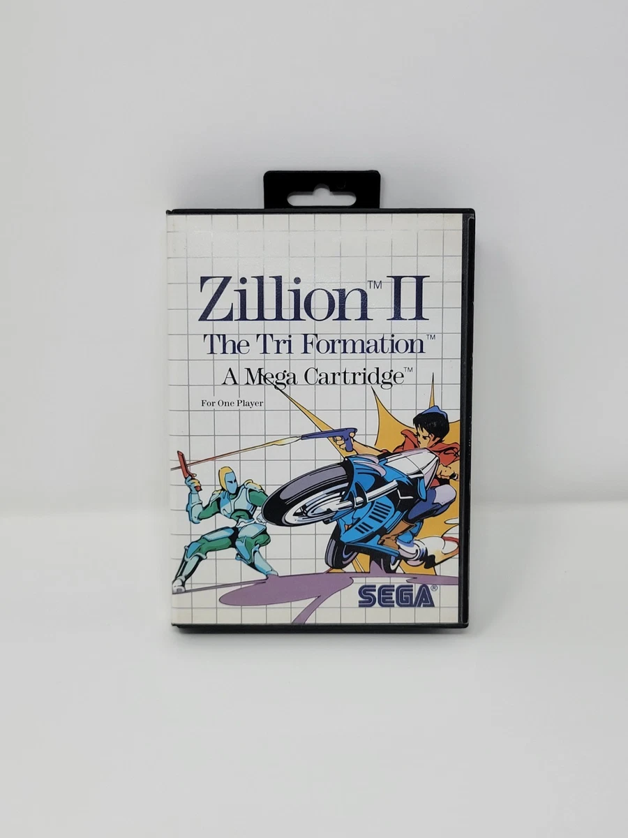 Jeu Sega Mark III / Master System - Zillion 2 Tri Formation - NTSC-J Japon - Occasion