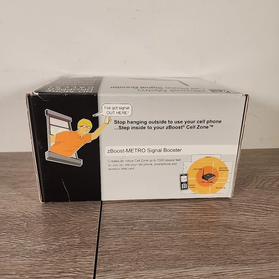 zBoost Cell Phone Signal Booster Metro YX540 Indoor Cell Zone 2010 - New In Box - Image 4 of 4