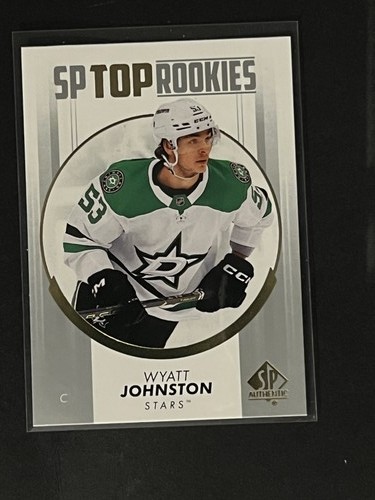 Wyatt Johnston #TR-21 2022 SP Authentic Top Rookies card