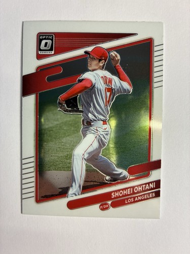 2021 Panini Donruss Optic - Shohei Ohtani #192 Holo Prizm‼️2 WS🏆MVP⭐️
