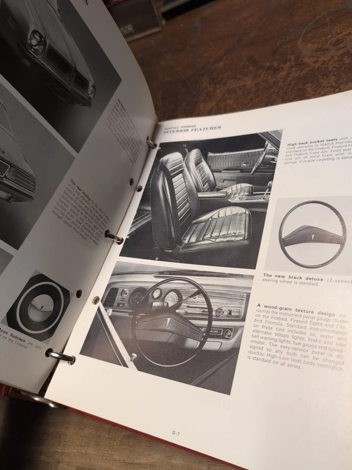 1974 Pontiac дилер альбом шоу-рум оригинальный Firebird Trans AM LeMans Grand Prix - Изображение 3 из 4