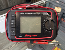 Snap-on Eedm604f Digital Trms Multimeter- Triple Display- Bluetooth -2025