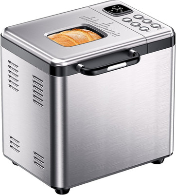 Bread Maker, 2LB Stainless Steel Bread Machine, 17-In-1 Automatic
