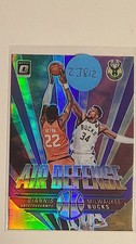 2021-22 Panini Donruss Optic Giannis Antetokounmpo Air Defense Purple Prizm #3