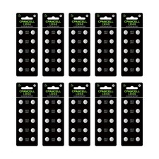 100 Pack LR44 L1154F 357 Batteries 1.5V AG13 SR44 A76 Button Battery Coin Cell