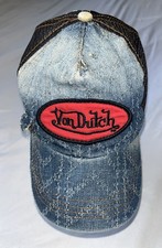 Authentic Vintage Von Dutch Distressed Denim ...