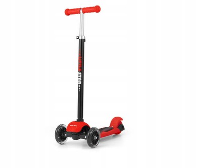 5901761122886 Scooter Little Star Red 1596 22886 Milly Mally