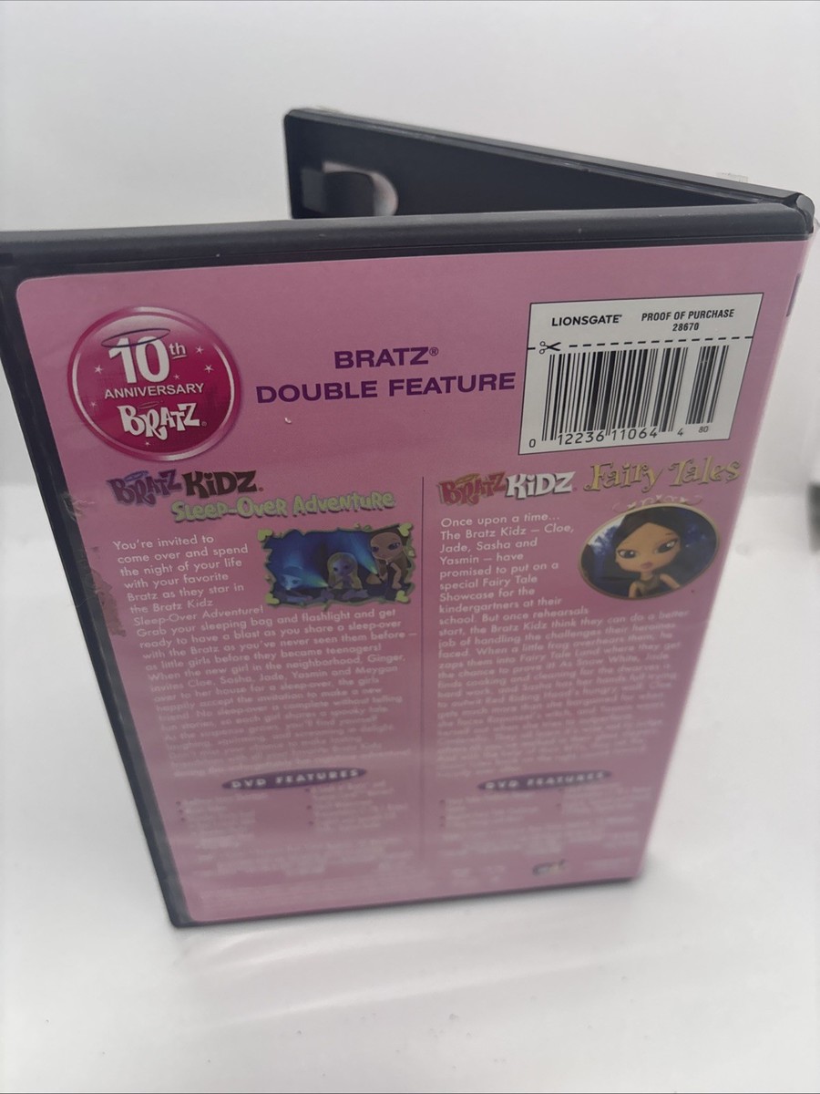 Bratz: Kidz Sleep-Over Adventure/Kidz Fairy Tales (DVD, 2010) for