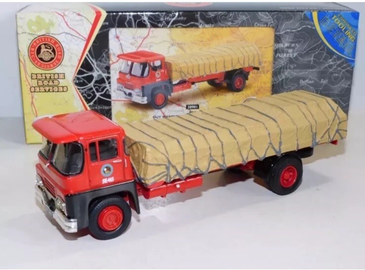 CORGI GUY WARRIOR PLATFORM LORRY WITH SHEETED LOAD BRS 1/50 28901 NEW COMPLETE