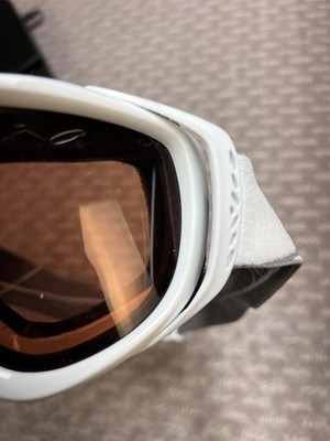 Smith Ski Snowboard Goggles Mens White Frame Gray Strap  display picture 2