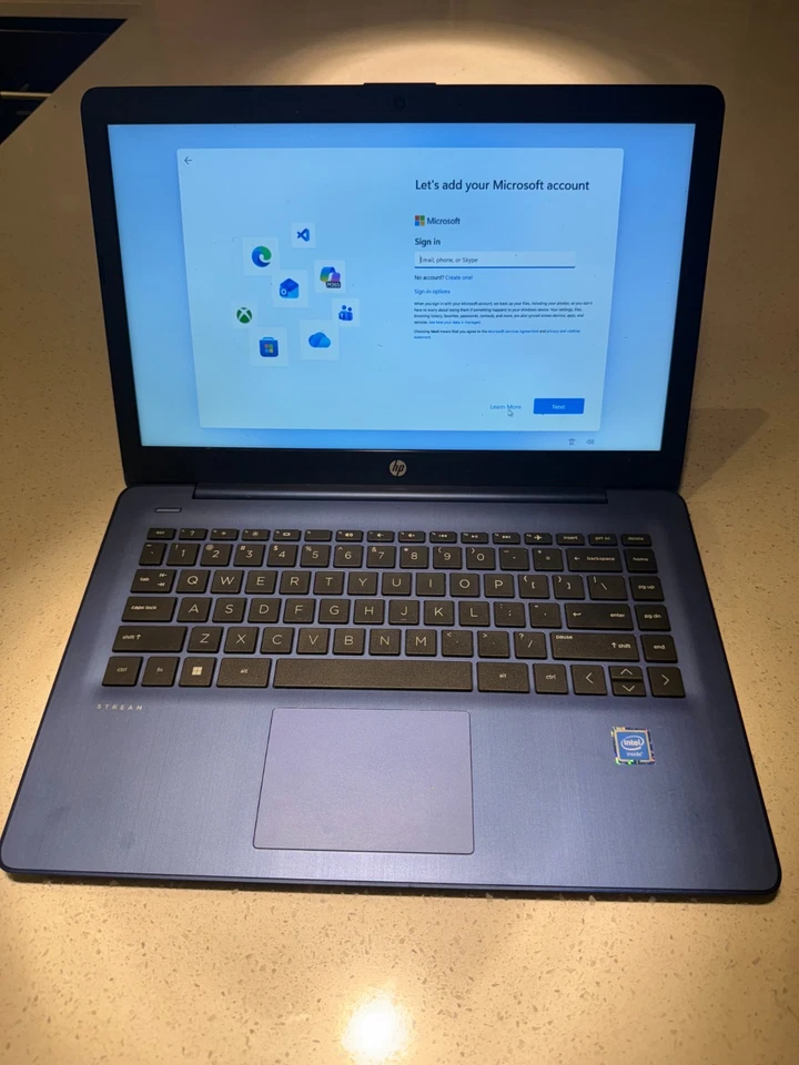 HP Stream 14-CB171WM 14" Celeron N4020 1.1GHz 4GB RAM 64GB SSD - Image 3 of 4