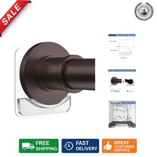 Invisible Wall Mount Shower Curtain Rod Holder - 2 Pack, Easy Installation