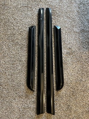   OEM BLACK Audi B6 B7 A4 S4 USP Door Blades Full Set of 4! (2002-2008) LQQK!  