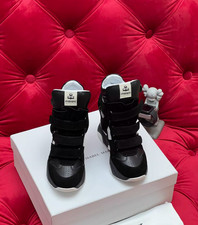 Isabel Marant Balskee Black Suede Sneakers New