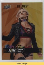 2024 Upper Deck Allure AEW Color Flow Orange Yellow Anna Jay #CF-13 READ gy2