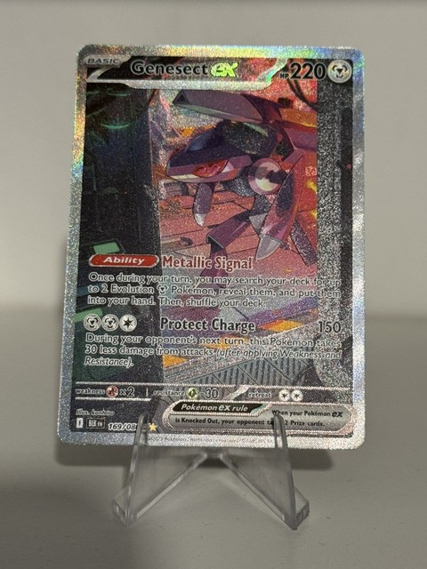 Genesect ex #169 (Black Bolt (2025))
