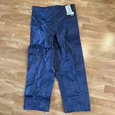 Blauer Rain Pants Mens Large Blue Shell Weatherproof Waterproof  USA Postal CCA