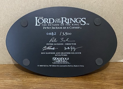 Sideshow Peter Jackson como Corsario 82/3500 El Retorno del Rey Weta LOTR - Imagen 9 de 15