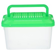  Portable Fish Tank Transparent Pet Box Small Aquarium Transport Container