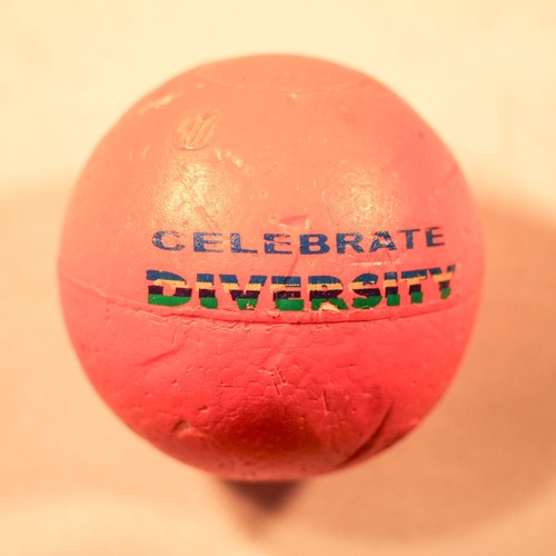 Union 76 Ball 2" Antenna Topper "Celebrate Diversity" gay pride LGBTQ+