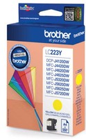 Brother Original LC-223Y Druckerpatrone Gelb 550 Seiten (LC223Y)