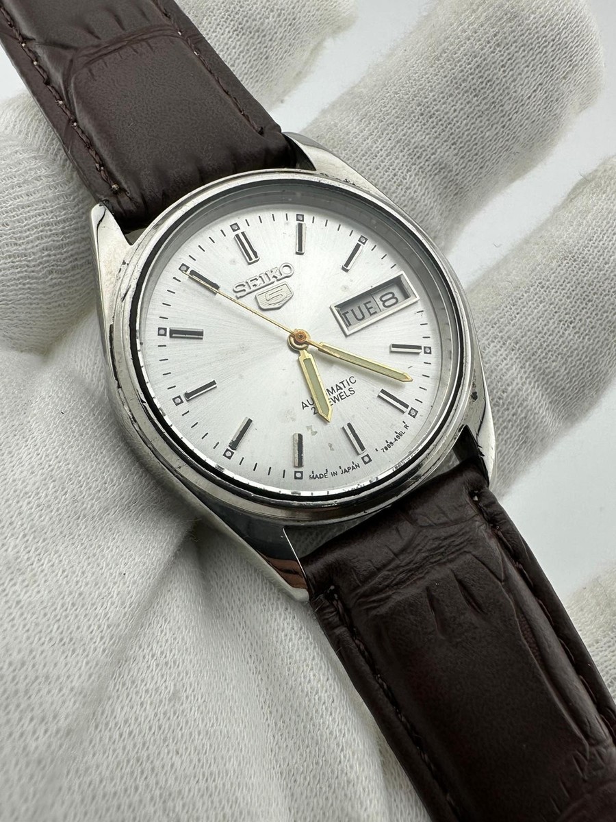 Vintage Seiko 5 Automatic Authentic Japan Made Men's Wrist Watch