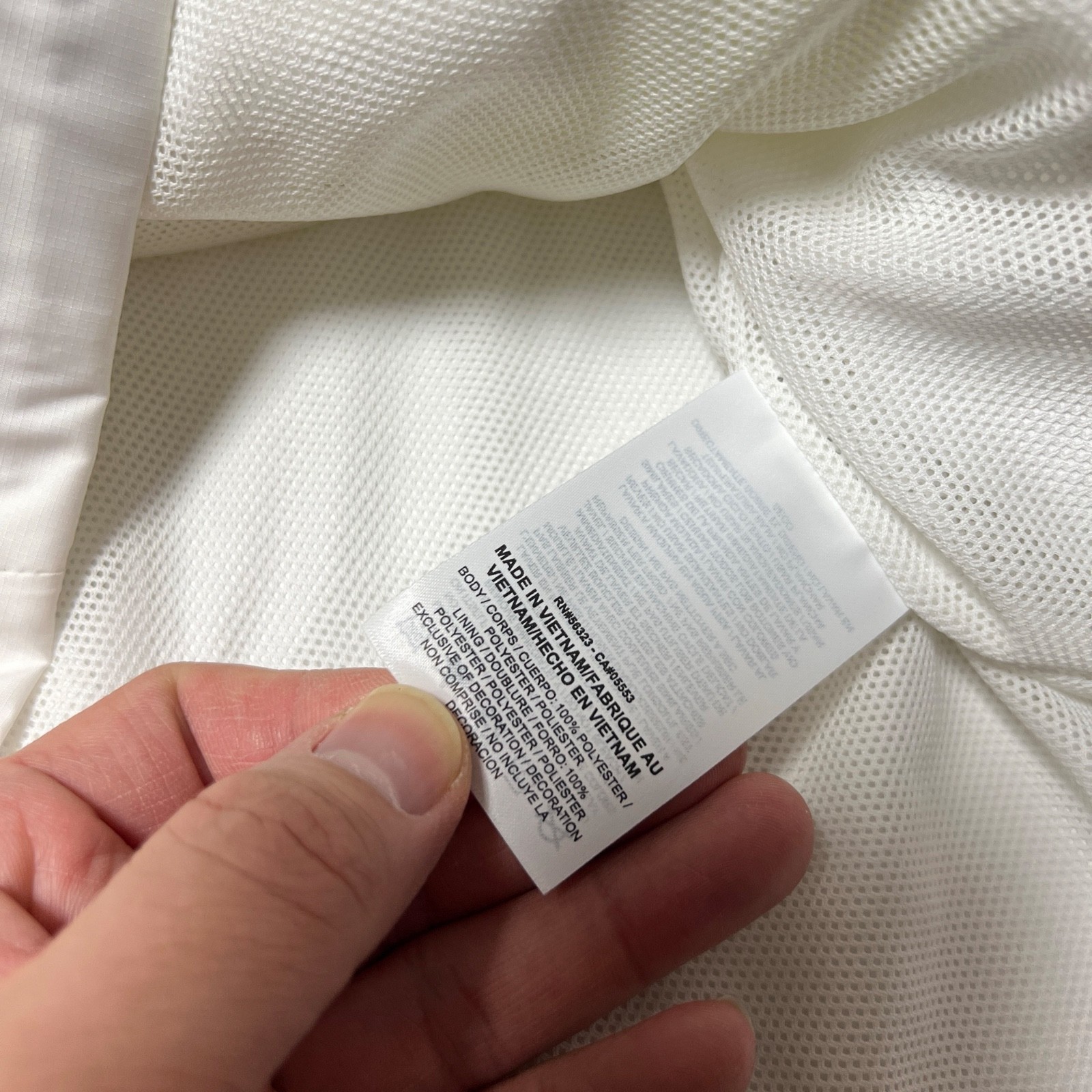 Nike Jacket Men Extra Large White Windrunner Ligh… - image 12