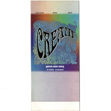 CREAM Concert Ticket Stub NEW YORK NY 2005 MADISON SQUARE GARDEN REUNION TOUR