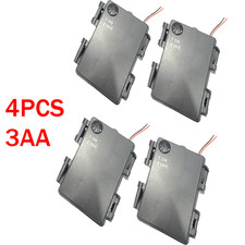 3 AA cell battery holder with on/off switch, IP65 waterproof free shopping 4PCS