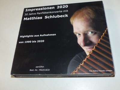 CD 3er CD - Impressionen 2020 - 30 Jahre Panflötenkonzerte mit Matthia Schlubeck