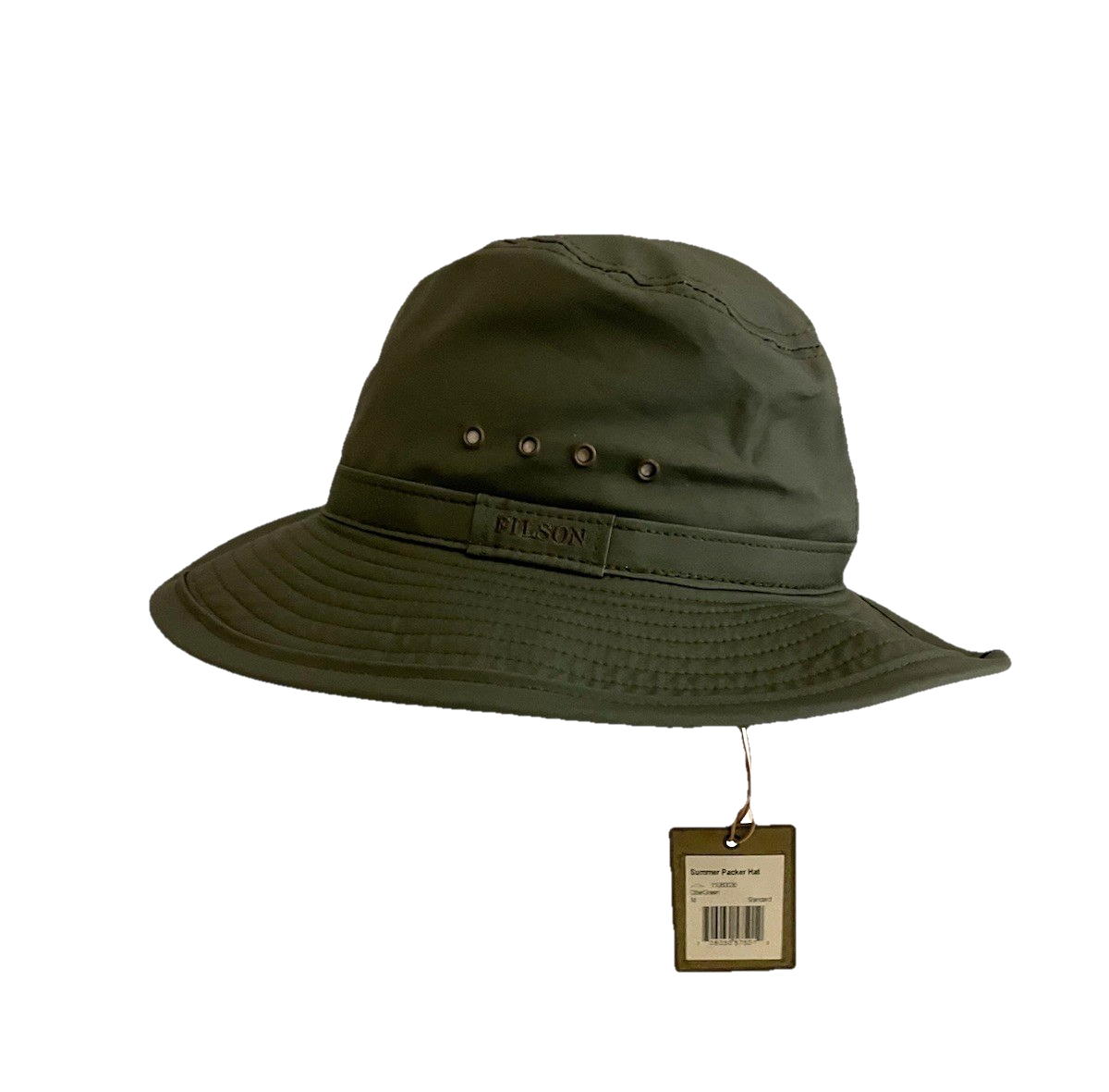 Filson Summer Packer Hat Otter Green Medium NWT Packable Travel