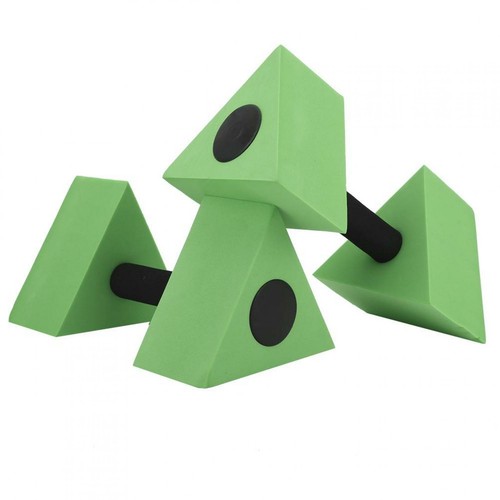 2PCS Triangle Dumbbell EVA Water Weight Barbell Children Aquatic Fitness Gears - Foto 21 di 21