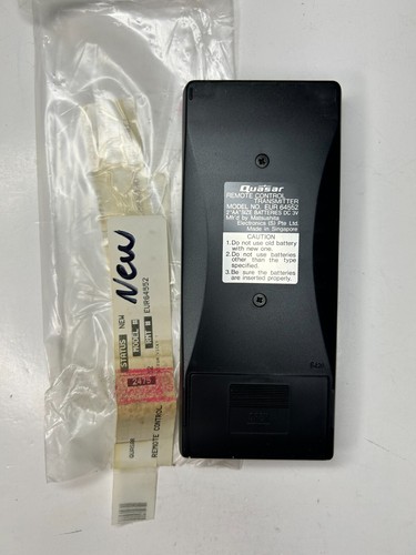 Quasar EUR64552 Remote Control OEM NOS for CS47U Cassette/Vinyl Audio System - Picture 3 of 3