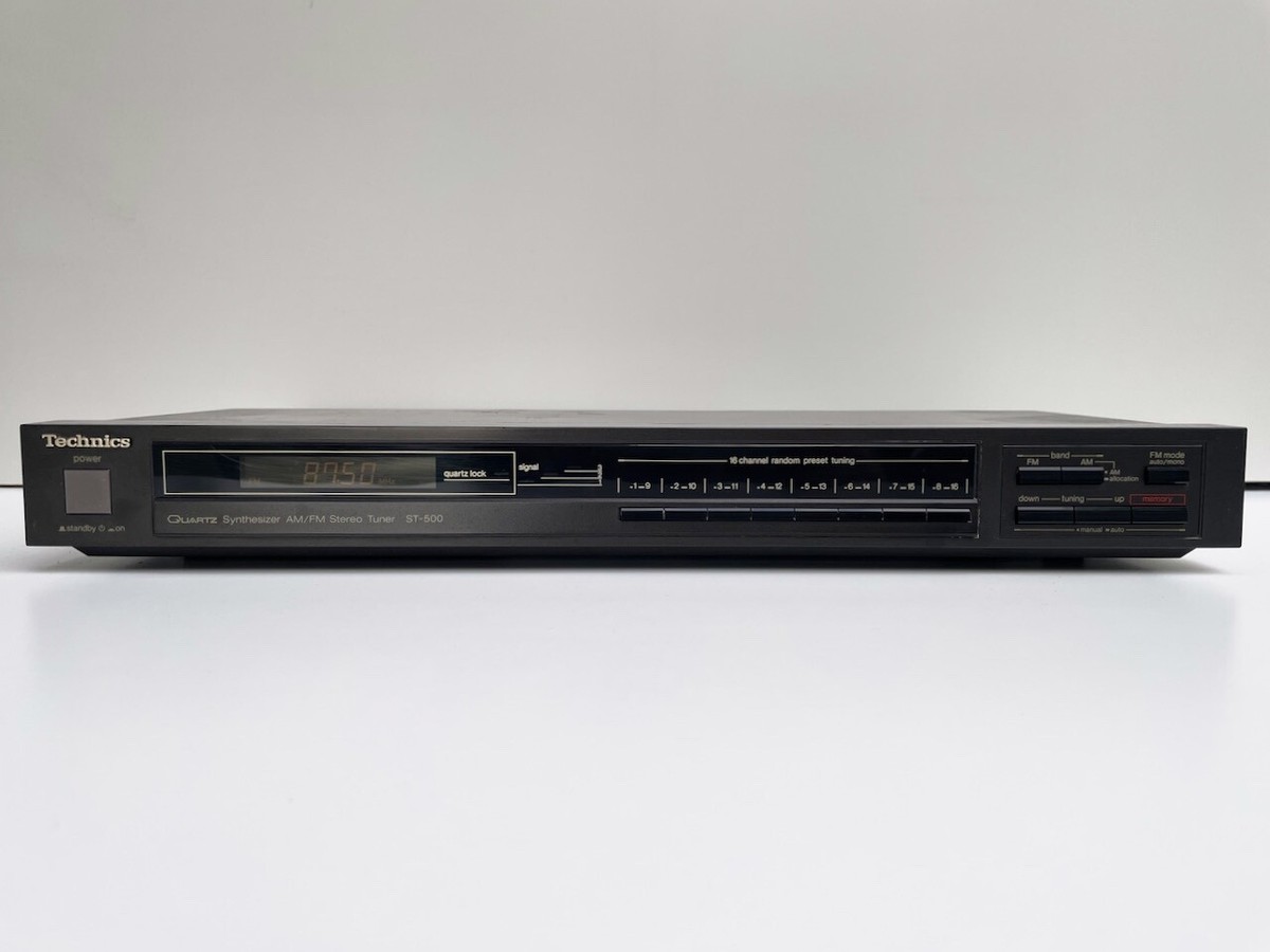 Vintage Technics ST-500 Stereo AM/FM Tuner - High Quality - Fully