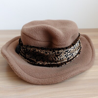 Great Hats Womens Western Fedora Casual  Fleece Brim Trilby Brown Nancy‎ Rood Names/score/src/main/resources/givennameClusters.txt at  main image 4