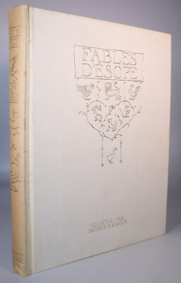 1913 Fables D'Esope Illustree par Arthur Rackham SIGNED Numbered Limited Edition