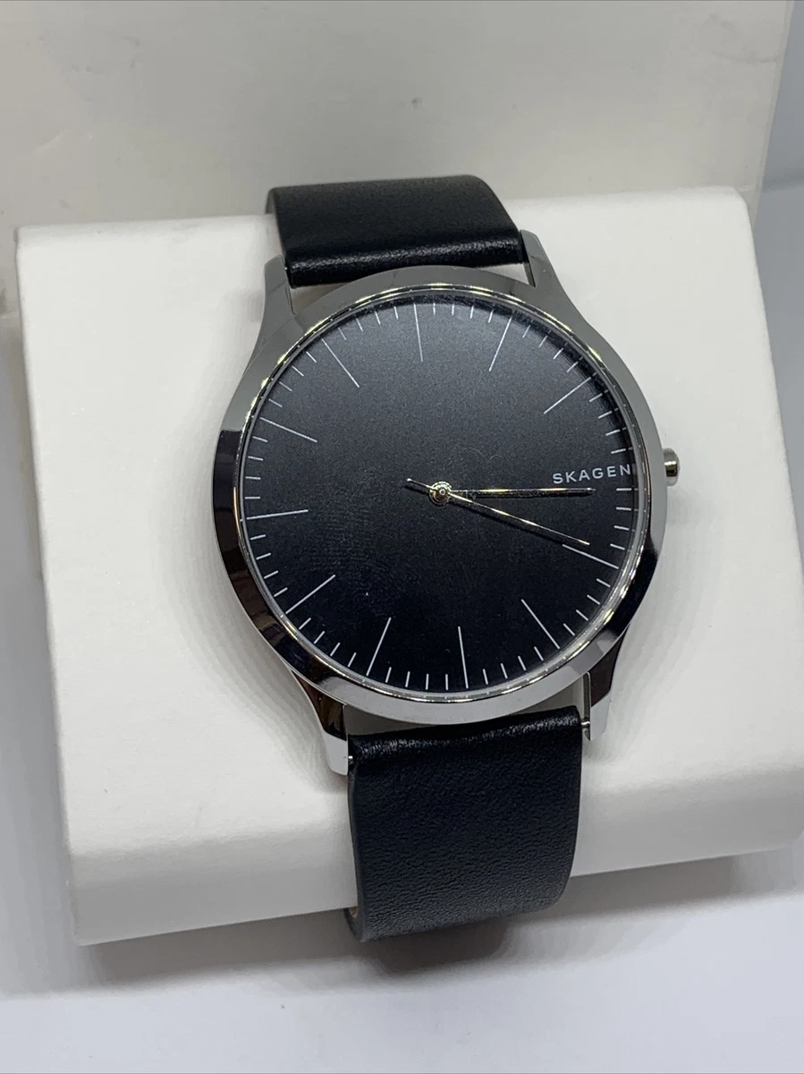 Skagen clearance jorn black