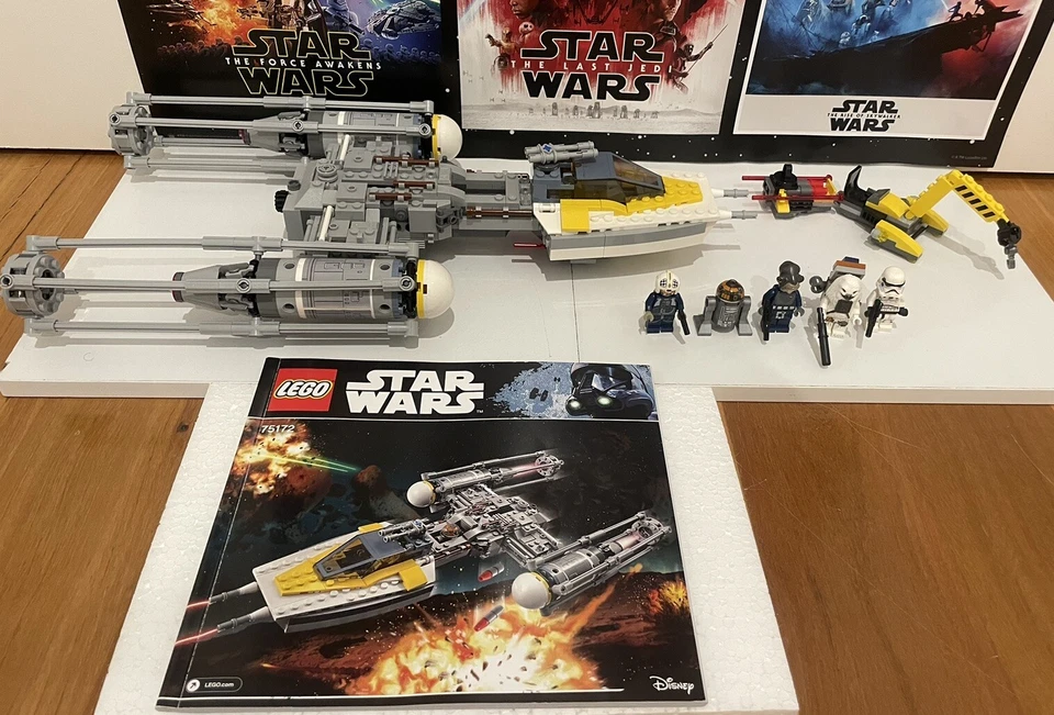 LEGO Star Wars: Y-Wing Starfighter 75172 - 100% Completo - Como Nuevo - Raro Foto 4 de 4
